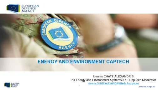 EDA Energy and Environment initiatives: EnE and other CapTechs